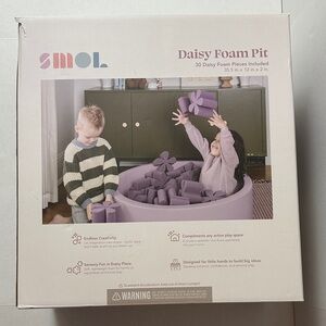 Daisy Foam Pit - Lavender Purple Kids Toy